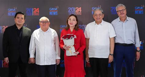 24 Oras anchor Mel Tiangco renews ties with GMA .